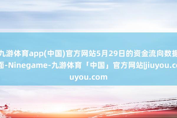 九游体育app(中国)官方网站5月29日的资金流向数据方面-Ninegame-九游体育「中国」官方网站|jiuyou.com